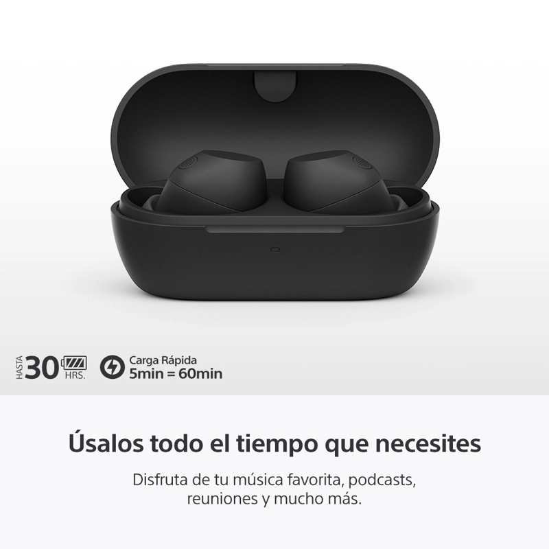 AUDIFONOS INALAMBRICOS CON NOISE CANCELLING WF-C710N NEGRO - 6