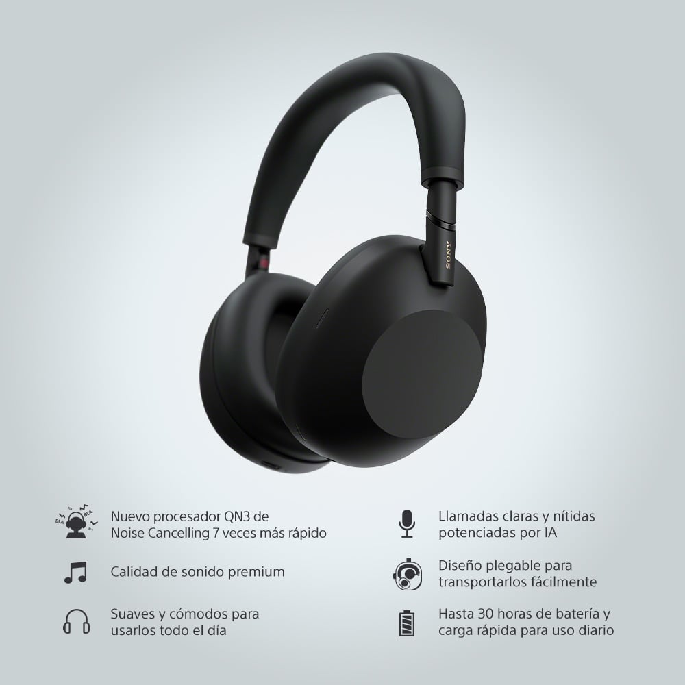 AUDIFONOS INALAMBRICOS CON NOISE CANCELLING WH-1000XM6 - 4