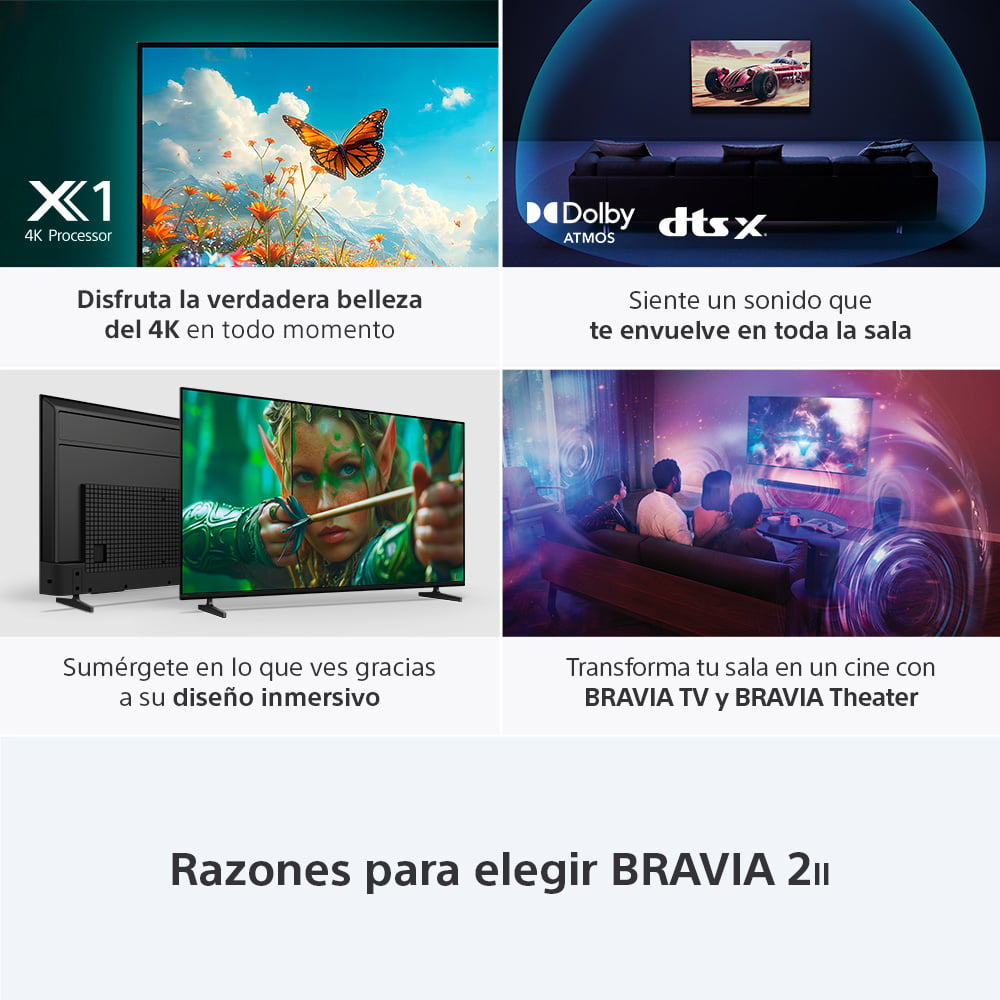 LED SMART TV 55' BRAVIA 2 II 4K HDR K-55S20M2 - 5