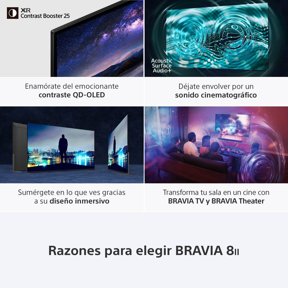 OLED SMART TV 55' BRAVIA 8 II 4K HDR K-55XR80M2 - 5