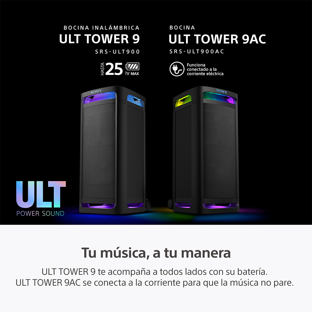 PARLANTE PARA FIESTAS ULT TOWER 9 - 6