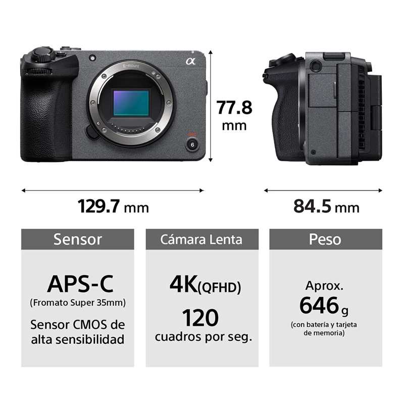 CAMARA GATEWAY CINEMA LINE COMPACTA FX30 - 3