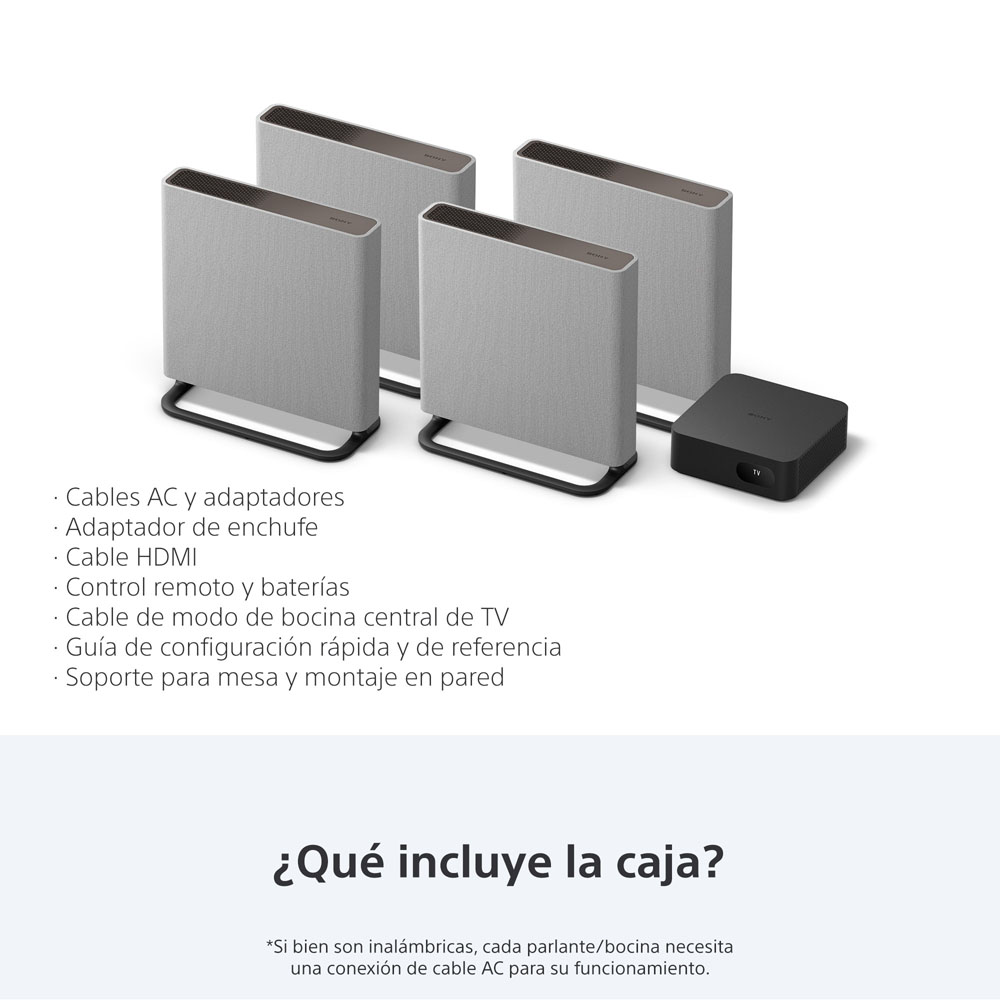 SISTEMA DE HOME BRAVIA THEATRE QUAD HT-A9M2 - 10