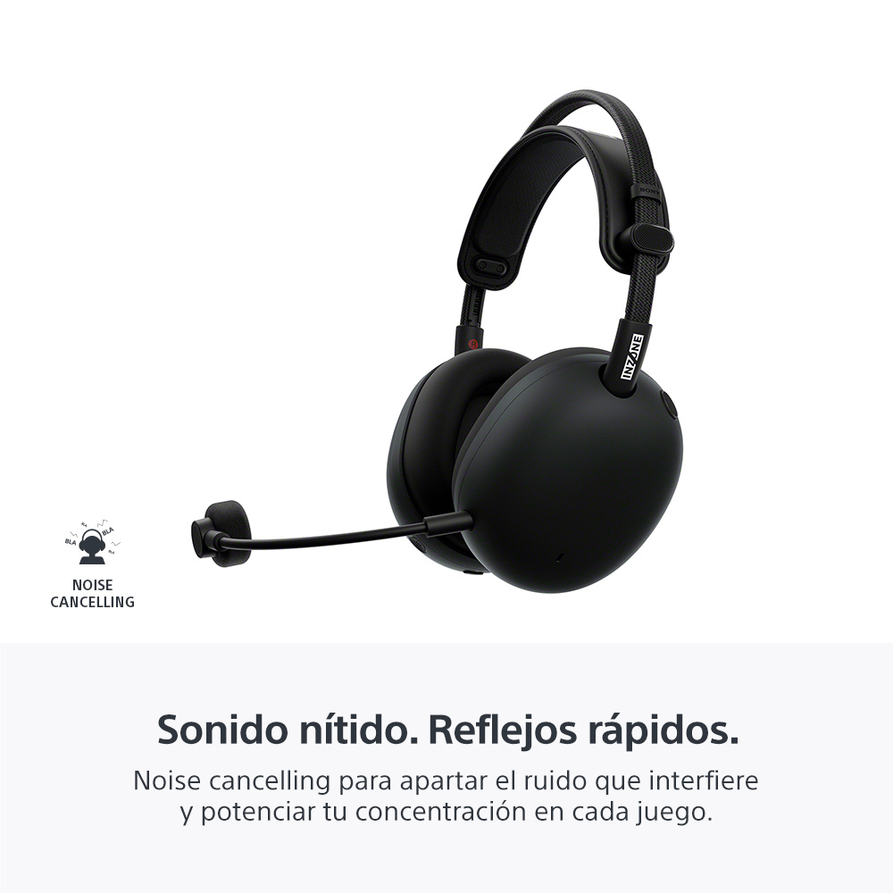 AUDIFONO CON MICROFONO INALAMBRICO SONY INZONE H9 II NEGRO - 3