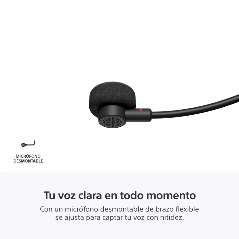 AUDIFONO CON MICROFONO INALAMBRICO SONY INZONE H9 II NEGRO - 4