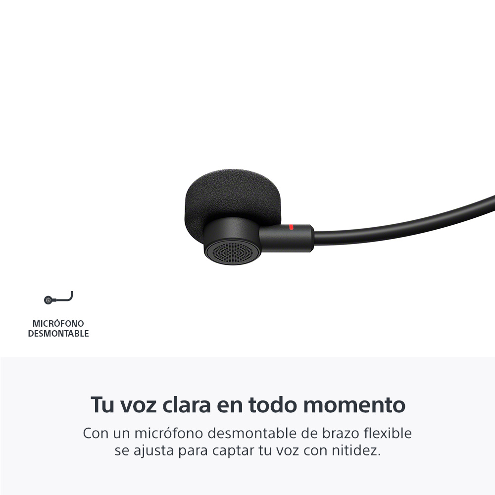 AUDIFONO CON MICROFONO INALAMBRICO SONY INZONE H9 II BLANCO - 4