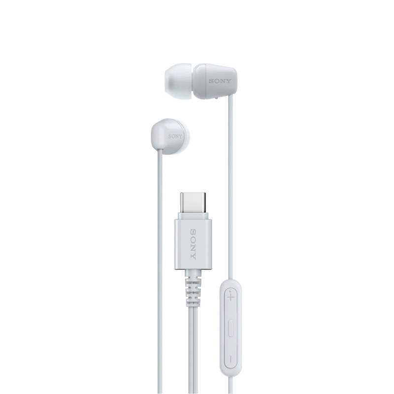 AUDIFONOS INTERNOS USB-C CON CABLE BLANCO IER-EX15C SONY - 1