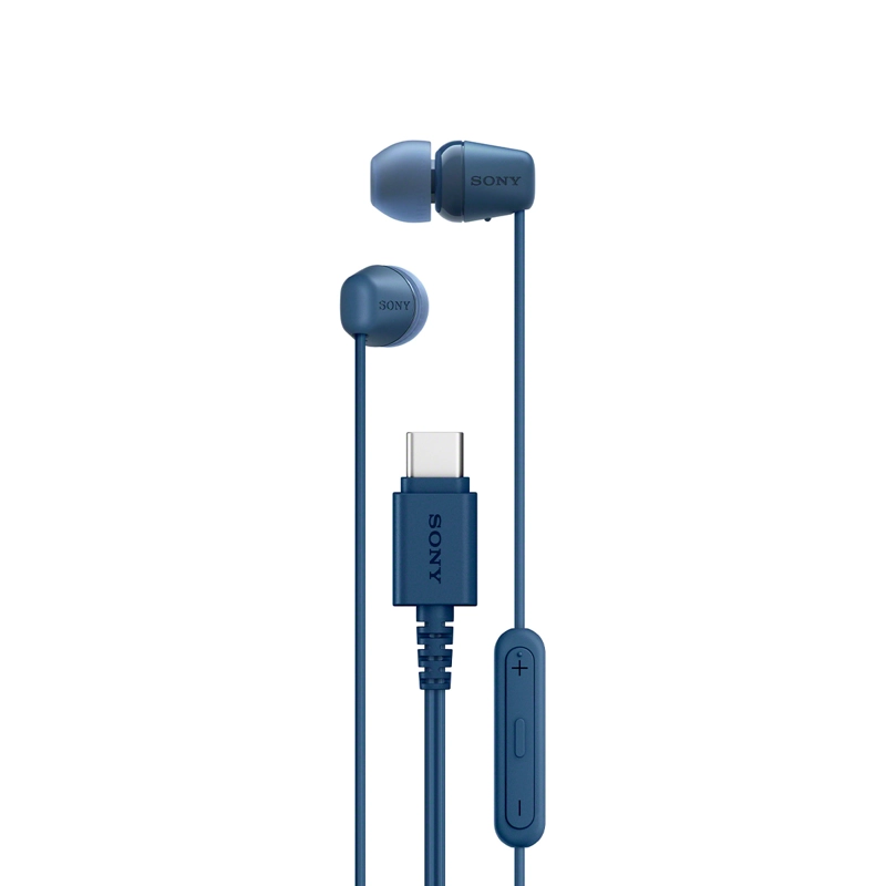 AUDIFONOS INTERNOS USB-C CON CABLE AZUL IER-EX15C SONY - 1