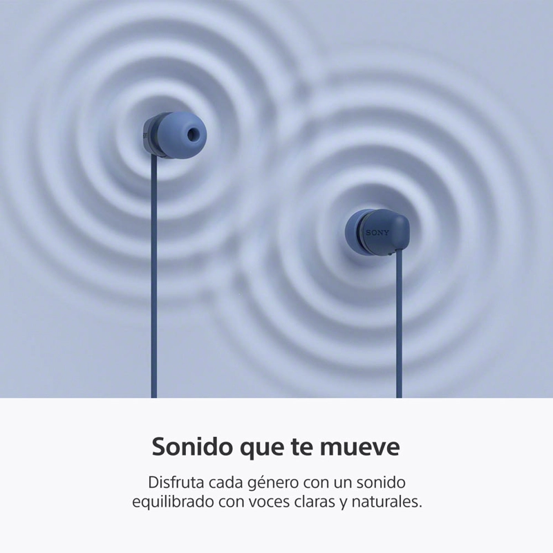 AUDIFONOS INTERNOS USB-C CON CABLE AZUL IER-EX15C SONY - 2