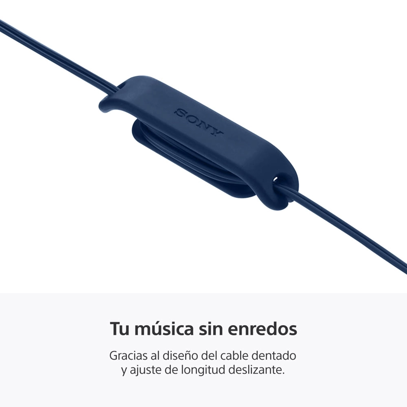 AUDIFONOS INTERNOS USB-C CON CABLE AZUL IER-EX15C SONY - 3