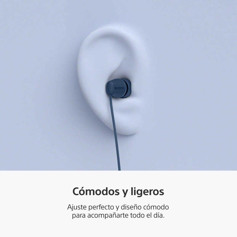 AUDIFONOS INTERNOS USB-C CON CABLE AZUL IER-EX15C SONY - 4