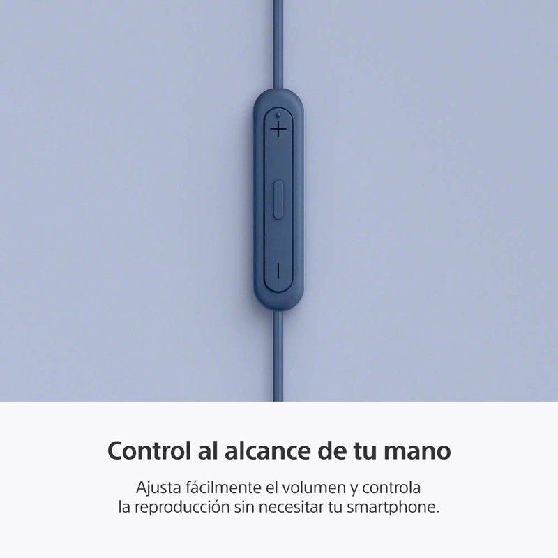 AUDIFONOS INTERNOS USB-C CON CABLE AZUL IER-EX15C SONY - 5