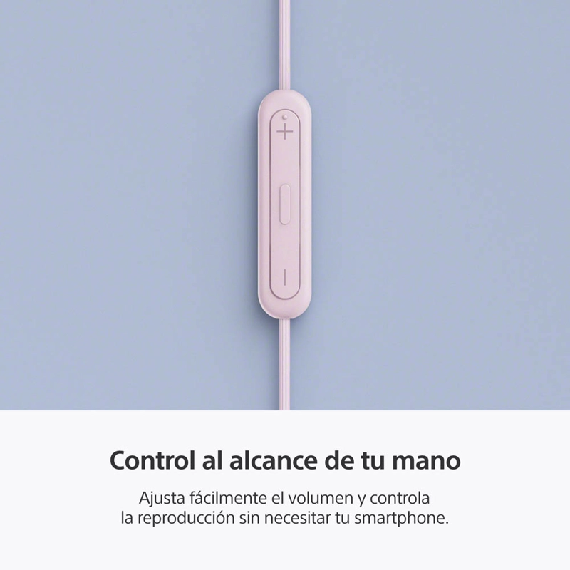 AUDIFONOS INTERNOS USB-C CON CABLE ROSADO IER-EX15C SONY - 5
