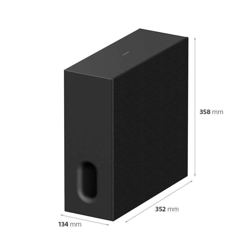 SUBWOOFER INALAMBRICO 100 W THEATRE SUB 7 SONY - 9