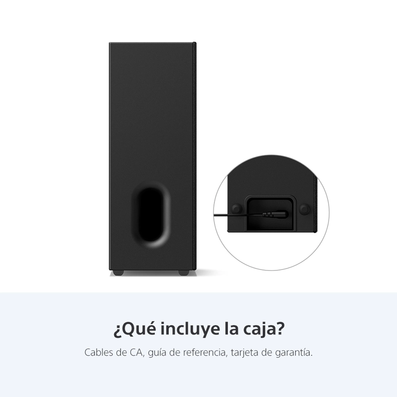 SUBWOOFER INALAMBRICO 100 W THEATRE SUB 7 SONY - 10