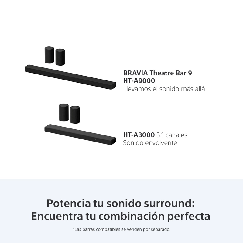 BOCINAS TRASERAS INALAMBRICAS 100 W THEATRE REAR 8 SONY - 4