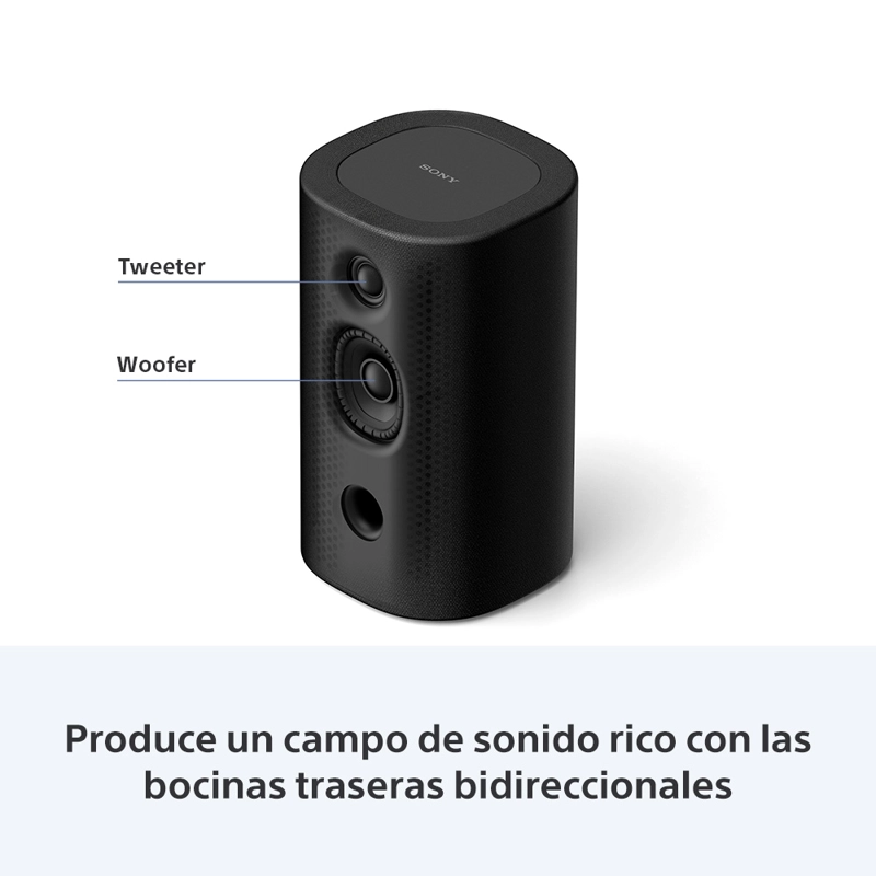 BOCINAS TRASERAS INALAMBRICAS 100 W THEATRE REAR 8 SONY - 9