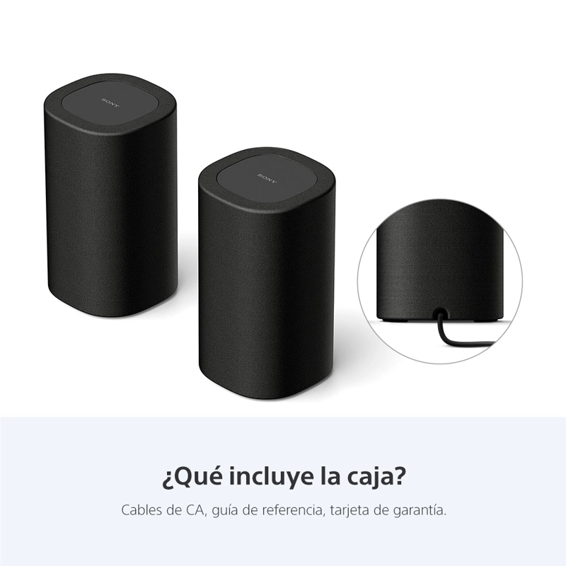 BOCINAS TRASERAS INALAMBRICAS 100 W THEATRE REAR 8 SONY - 10