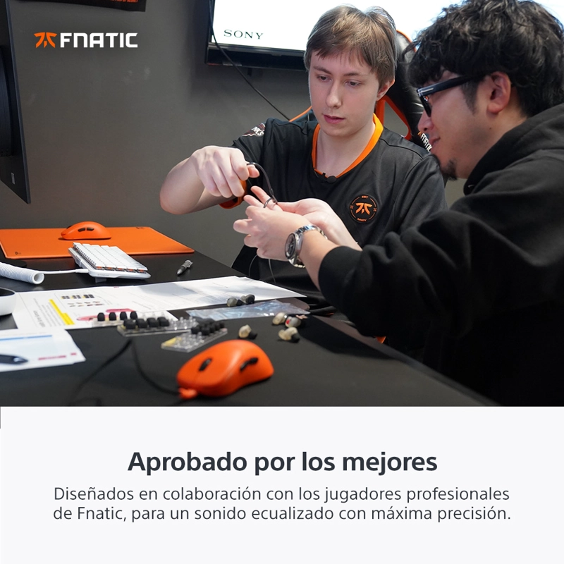 AUDIFONOS INTERNOS PARA JUEGOS INZONE E9 NEGRO SONY - 7