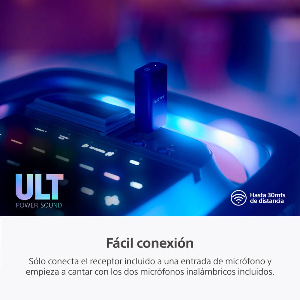 COMBO KARAOKE ULT TOWER 9 CON BATERIA ULT MIC - 10