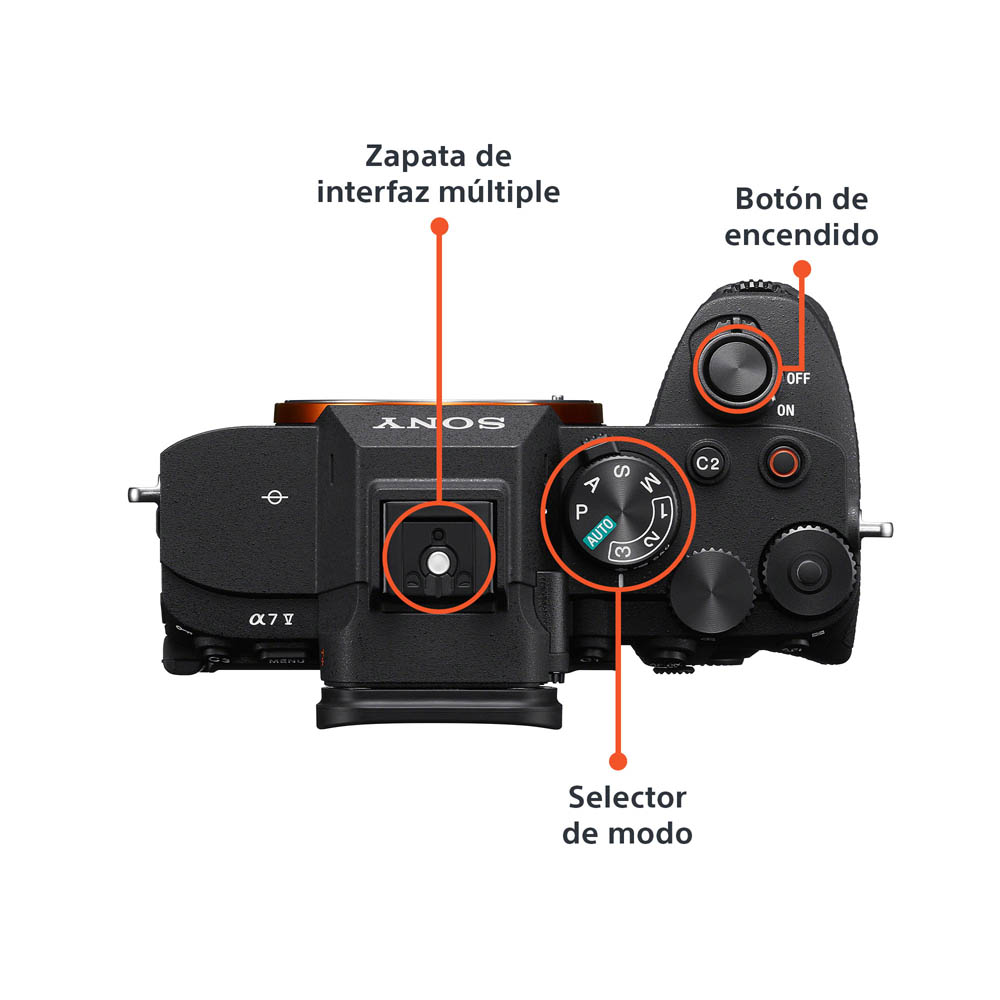 CAMARA HIBRIDA FULL-FRAME A7 V ILCE-7M5 SONY - 3