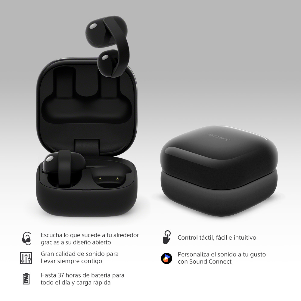 AUDIFONOS INALAMBRICOS LINKBUDS CLIP NEGRO - 5