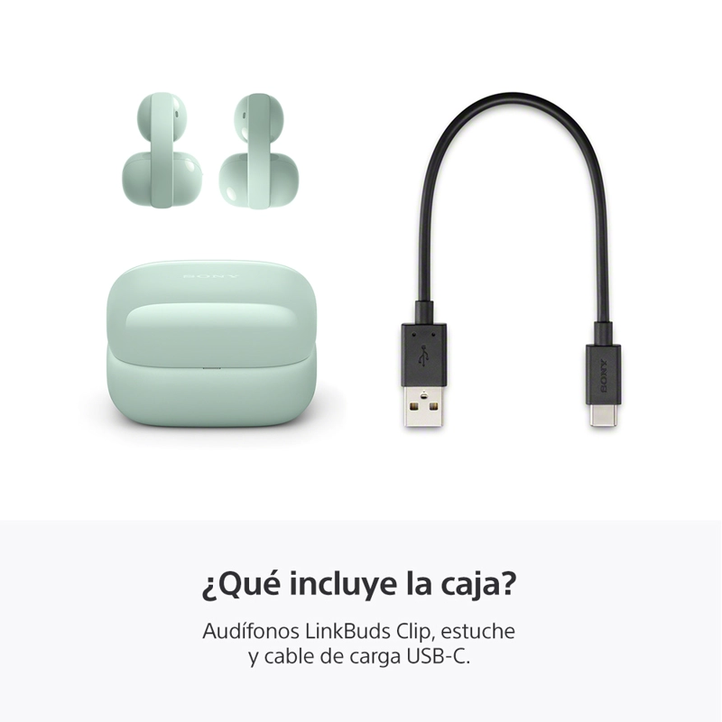 AUDIFONOS INALAMBRICOS LINKBUDS CLIP VERDE - 8