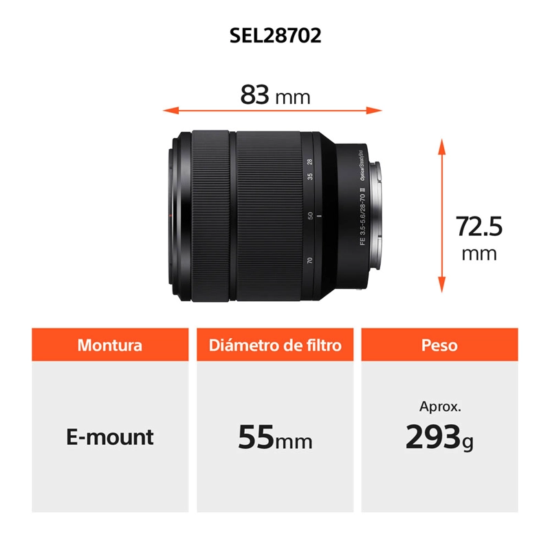 CAMARA A7 IV CON SENSOR FULL-FRAME DE 35 MM + LENTE DE ZOOM DE 28-70 MM 2DA GENERACION - 4
