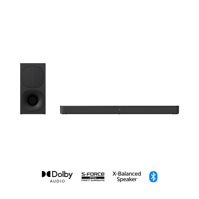 BARRA DE SONIDO DE 2.1 CANALES CON POTENTE SUBWOOFER INALAMBRICO HT-S400 - 1