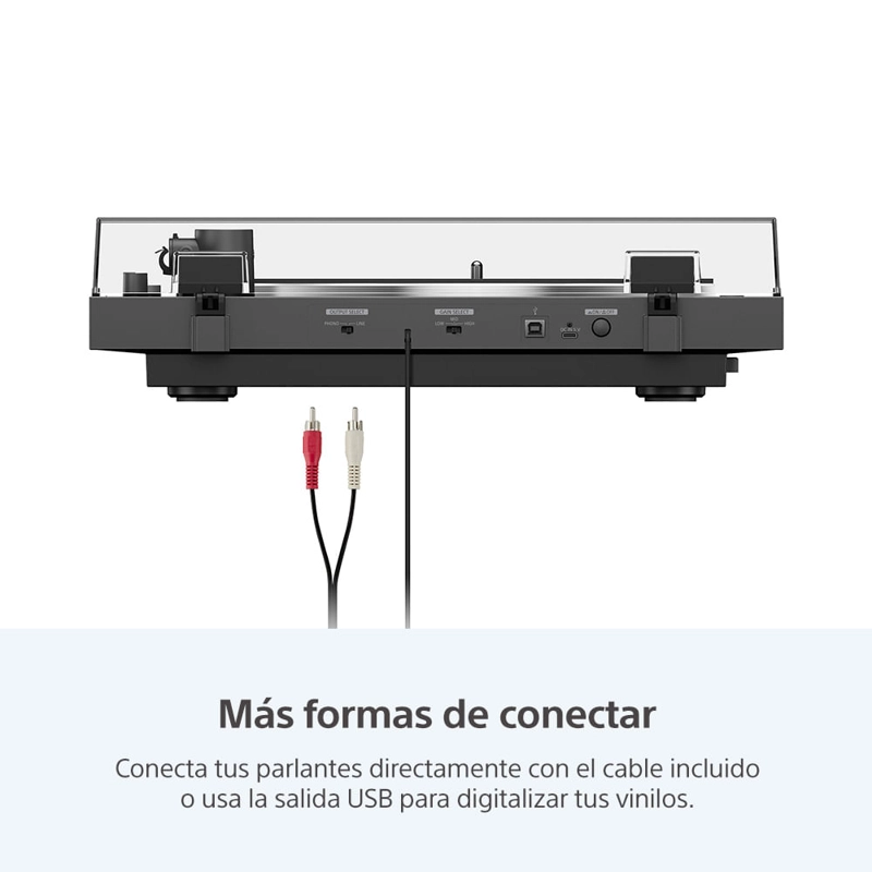 TORNAMESA BLUETOOTH PS-LX3BT HI-RES SONY - 10