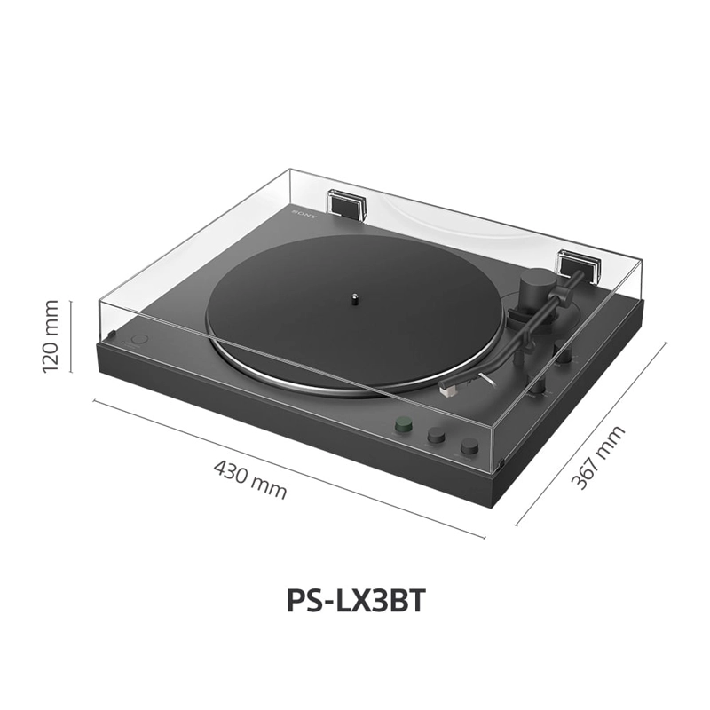 TORNAMESA BLUETOOTH PS-LX3BT HI-RES SONY - 11