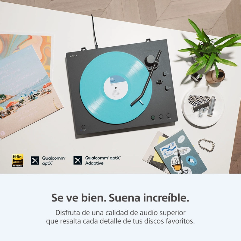 TORNAMESA BLUETOOTH PS-LX3BT HI-RES SONY - 6