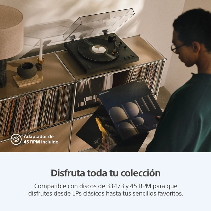 TOCADISCOS BLUETOOTH SONIDO DE ALTA CALIDAD SONY PS-LX5BT - 10