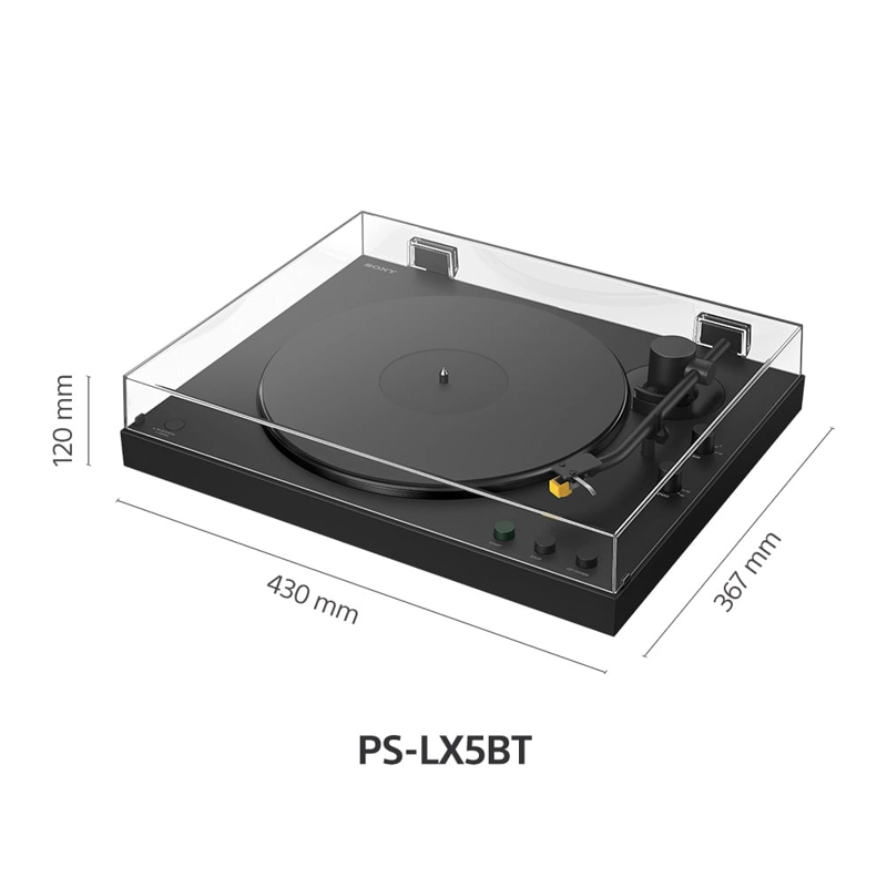 TOCADISCOS BLUETOOTH SONIDO DE ALTA CALIDAD SONY PS-LX5BT - 12