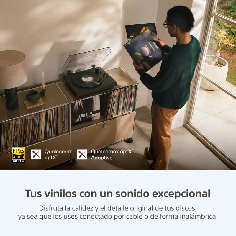 TOCADISCOS BLUETOOTH SONIDO DE ALTA CALIDAD SONY PS-LX5BT - 3