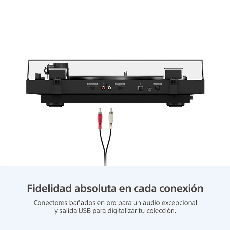 TOCADISCOS BLUETOOTH SONIDO DE ALTA CALIDAD SONY PS-LX5BT - 5