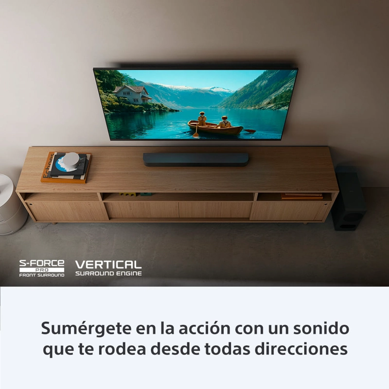BRAVIA THEATRE BAR 5 3.1 CANALES POTENTE SUBWOOFER INALAMBRICO - 4