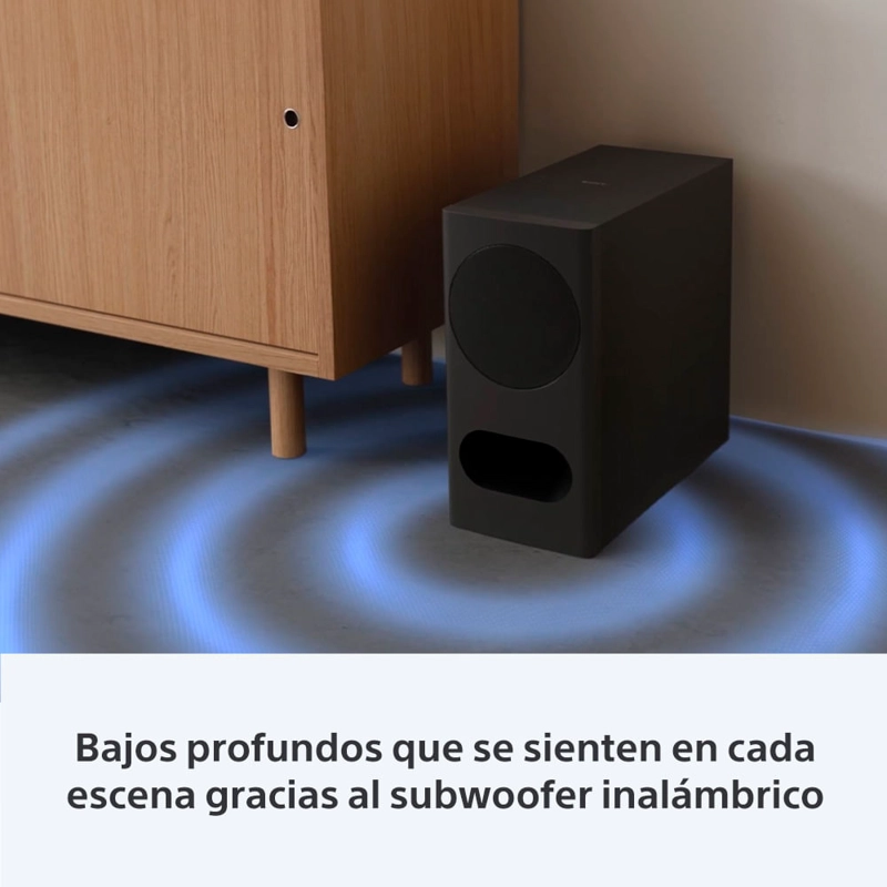 BRAVIA THEATRE BAR 5 3.1 CANALES POTENTE SUBWOOFER INALAMBRICO - 7