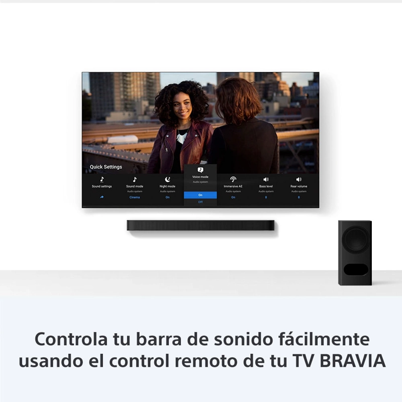 BRAVIA THEATRE BAR 5 3.1 CANALES POTENTE SUBWOOFER INALAMBRICO - 9