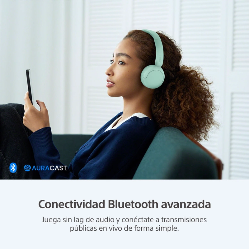 AUDIFONOS BLUETOOTH SONY WH-CH530 VERDE - 10