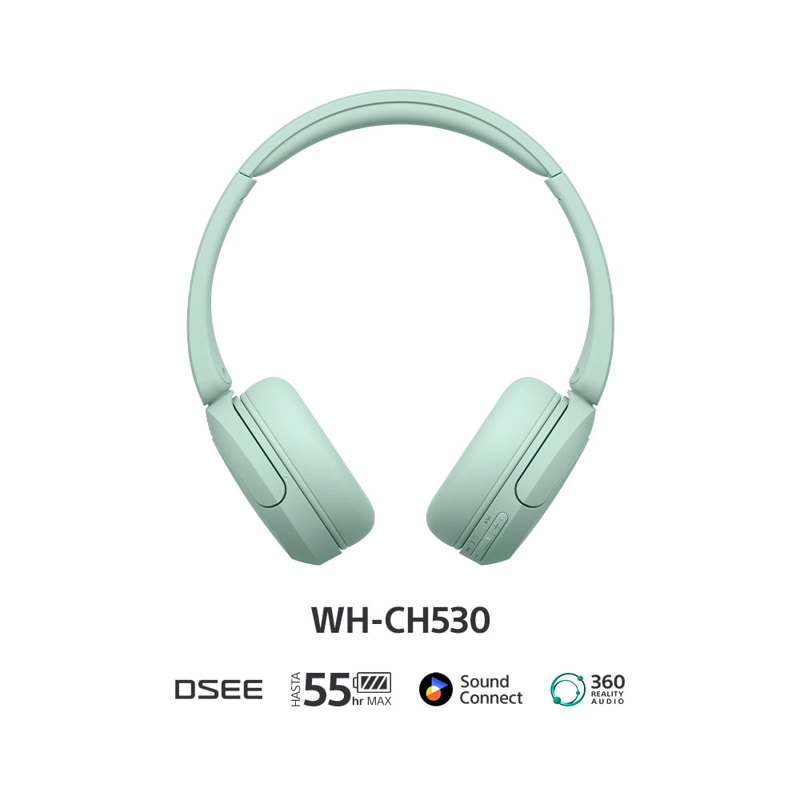 AUDIFONOS BLUETOOTH SONY WH-CH530 VERDE - 2
