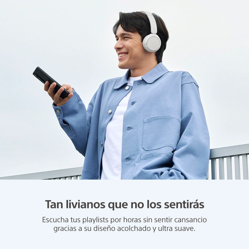 AUDIFONOS BLUETOOTH SONY WH-CH530 BLANCO - 5