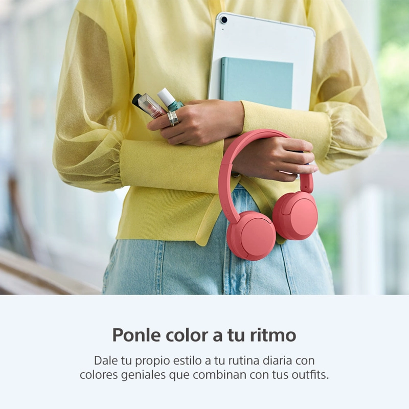 AUDIFONOS BLUETOOTH SONY WH-CH530 ROJO - 4