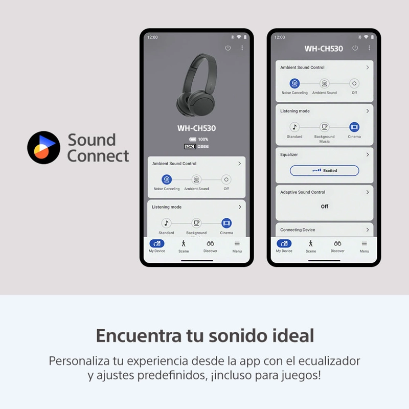 AUDIFONOS BLUETOOTH SONY WH-CH530 NEGRO - 11