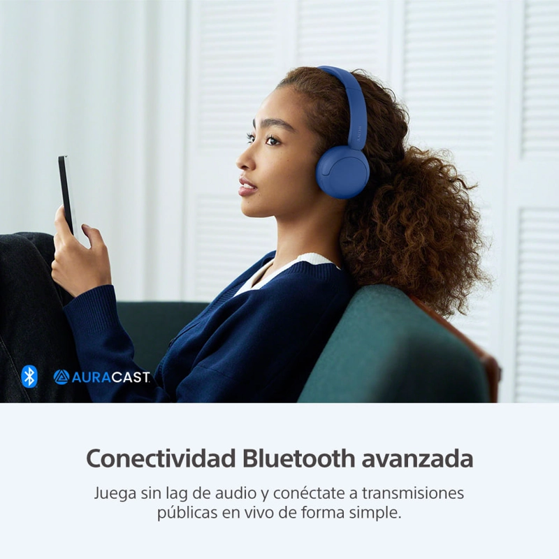 AUDIFONOS BLUETOOTH SONY WH-CH530 AZUL - 10