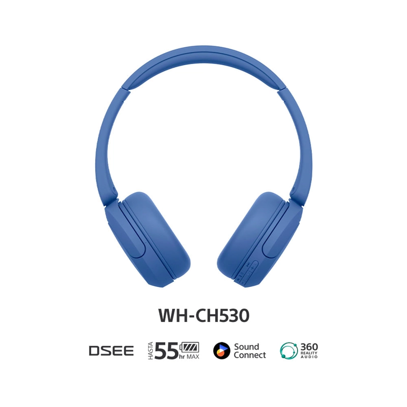 AUDIFONOS BLUETOOTH SONY WH-CH530 AZUL - 2