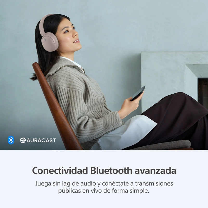 AUDIFONOS BLUETOOTH CON NOISE CANCELLING WH-CH730N CREMA - 10
