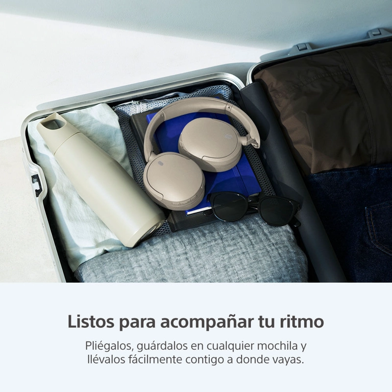 AUDIFONOS BLUETOOTH CON NOISE CANCELLING WH-CH730N CREMA - 6
