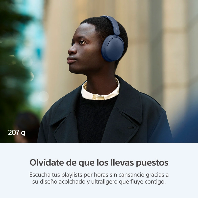AUDIFONOS BLUETOOTH CON NOISE CANCELLING WH-CH730N AZUL - 5