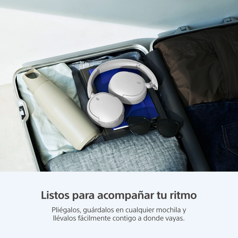 AUDIFONOS BLUETOOTH CON NOISE CANCELLING WH-CH730N BLANCO - 6